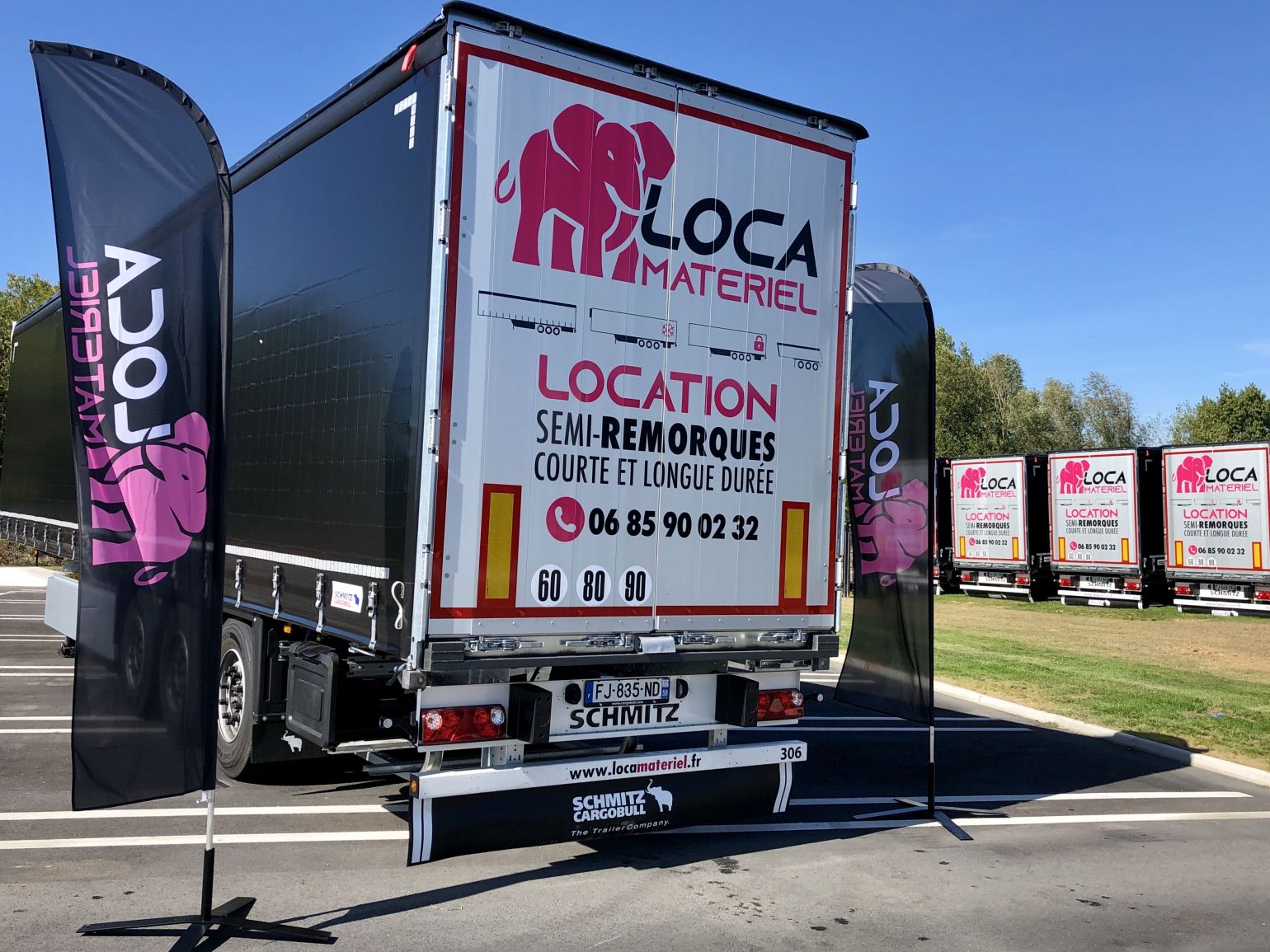 Service de location et de vente de semi-remorques Loca Matériel